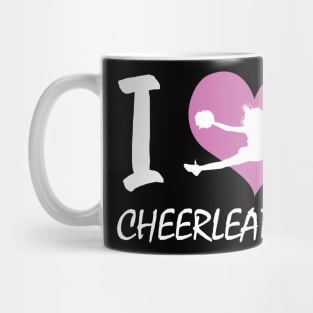 I love Cheerleading Cheerleader Mug